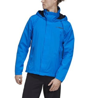 adidas Rain Jacket Terrex AX RAIN.RDY (water/windproof) blue Men